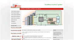 Desktop Screenshot of powergroupte.com